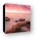 Mexico Beach Sunrise Panoramic Canvas Print