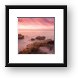 Mexico Beach Sunrise Panoramic Framed Print
