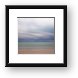 Abstract Long Exposure Beach Panoramic Framed Print