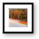 Door County Curvy Road Panoramic (Route 42) Framed Print