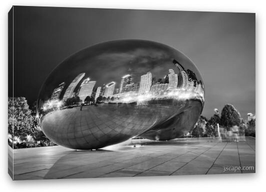 Ghosts in The Bean Fine Art Canvas Print