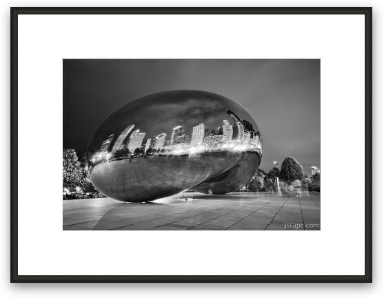 Ghosts in The Bean Framed Fine Art Print