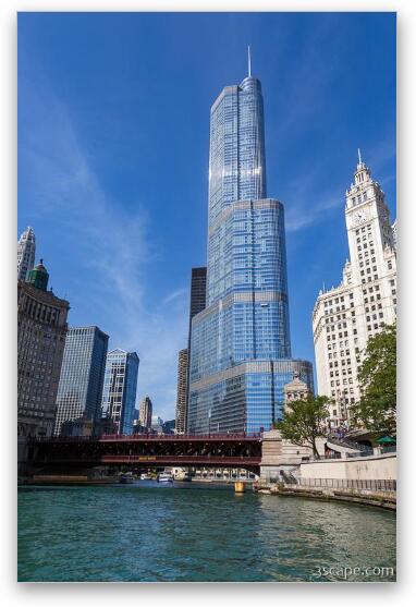 Trump Tower Chicago Fine Art Print