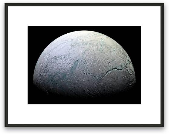 Enceladus Framed Fine Art Print