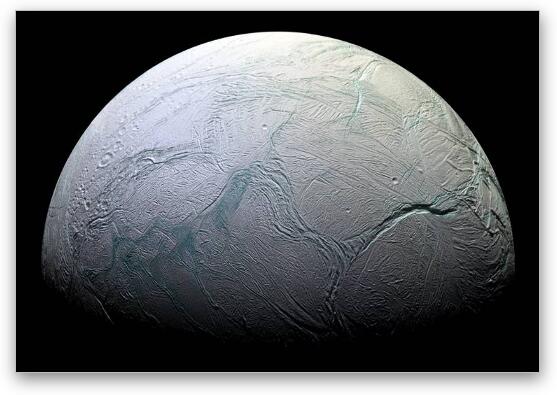 Enceladus Fine Art Metal Print