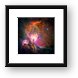 Hubble's sharpest view of the Orion Nebula Framed Print