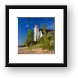 Point Betsie Lighthouse, near Crystallia, Michigan Framed Print