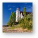 Point Betsie Lighthouse, near Crystallia, Michigan Metal Print