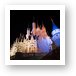 Cinderella's Castle at Night Art Print