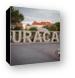 Curacao sign in Willemstad Canvas Print