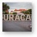Curacao sign in Willemstad Metal Print