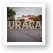 Curacao sign in Willemstad Art Print