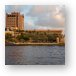 Plaza Hotel and Old Fort Wall Metal Print