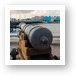 Old Cannon in Willemstad Art Print
