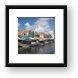 Punda Floating Market in Willemstad Framed Print