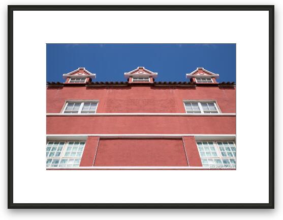 Hotel San Marco, Willemstad Framed Fine Art Print
