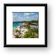 Beach at the Sunscape Resort Framed Print