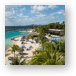 Beach at the Sunscape Resort Metal Print