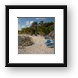 Beach at the Sunscape Resort Framed Print