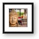 Buddha Statue Framed Print