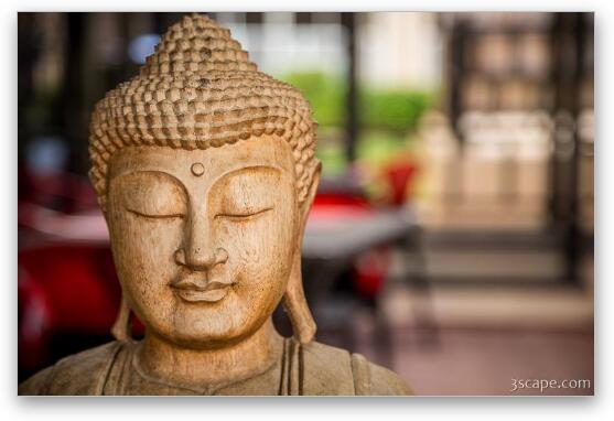 Buddha Statue Fine Art Print