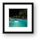Sunscape Resort Pool at Night Framed Print