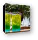 Drink called the Blue Monkey Canvas Print