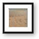 Footprints in the Sand Framed Print