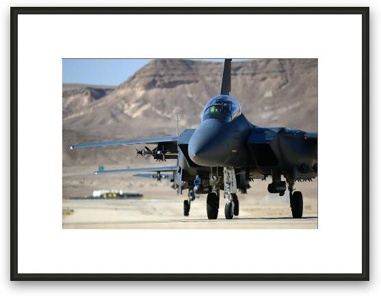 F-15E Strike Eagle Framed Fine Art Print