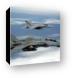 F/A-18 Hornet and F-14D Tomcat Canvas Print