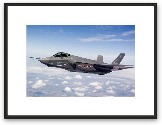 F-35 Joint Strike Fighter Framed Fine Art Print