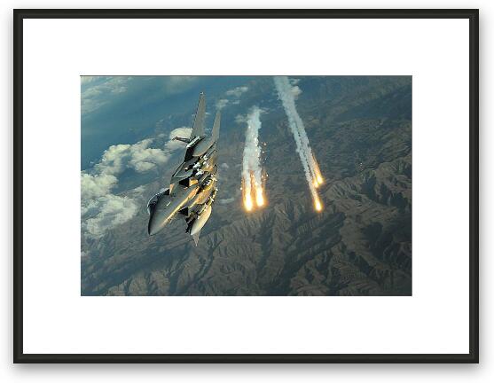 F-15E Strike eagle Framed Fine Art Print