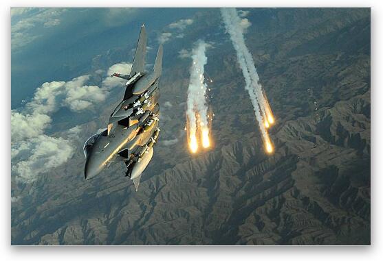 F-15E Strike eagle Fine Art Metal Print