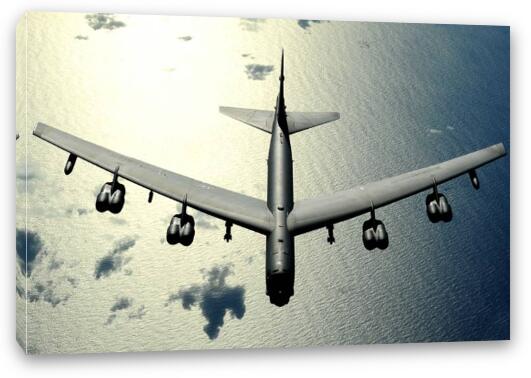 B-52 Stratofortress Fine Art Canvas Print