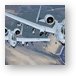 A-10C Thunderbolt II's in formation Metal Print
