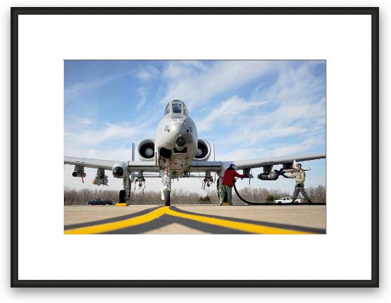 A-10 Thunderbolt Framed Fine Art Print