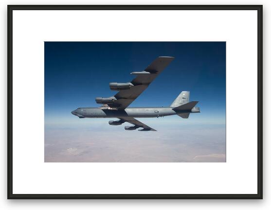 X-51A Waverider on B-52 Framed Fine Art Print
