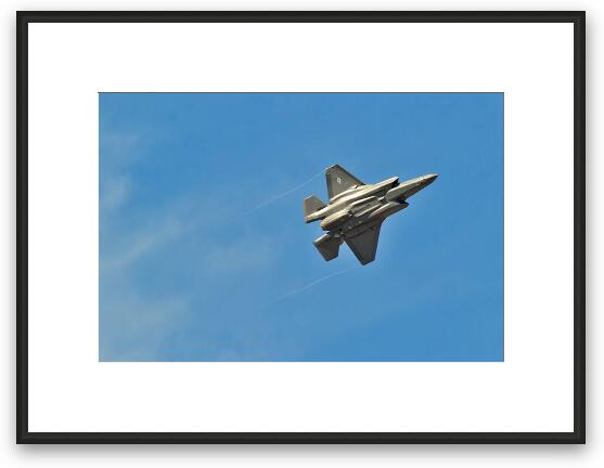 F-35 Lightning II Framed Fine Art Print
