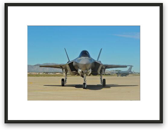 F-35 Lightning II Framed Fine Art Print