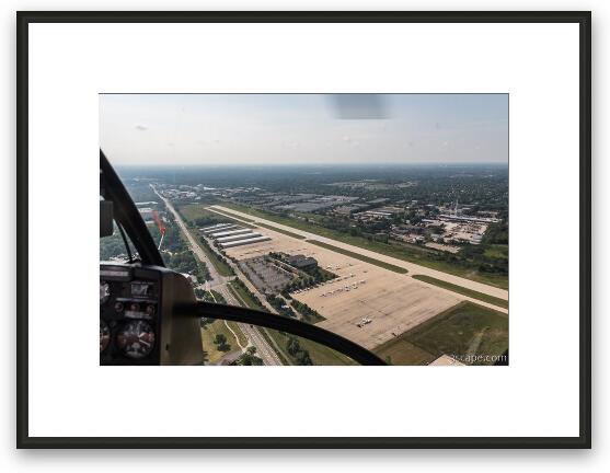 Schaumburg Regional Airport Framed Fine Art Print