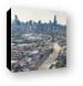 Kennedy Expressway and Chicago Skyline Canvas Print
