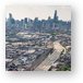 Kennedy Expressway and Chicago Skyline Metal Print