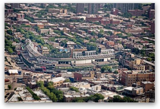 Wrigley Field - Home of the Chicago Cubs Fine Art Print