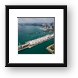 Navy Pier Aerial Framed Print