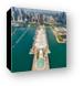 Navy Pier Chicago Aerial Canvas Print
