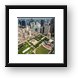 Millennium Park From Above Framed Print