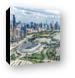 Soldier Field and Chicago Skyline Canvas Print