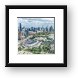 Soldier Field and Chicago Skyline Framed Print