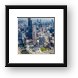 Chicago River and Willis Tower Framed Print