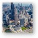 Chicago River and Willis Tower Metal Print